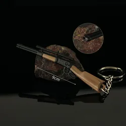 Game for Peace Pendant Mini Gun WIN94 Keychain Alloy Metal Best Gift for Gun Lovers