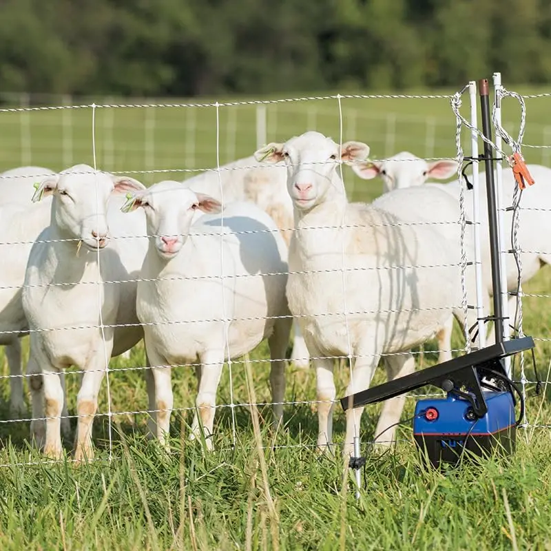 Solar IntelliShock 100 Electric Fence – 1.0J Output, 15W Solar Panel, Includes Digital Fence Tester