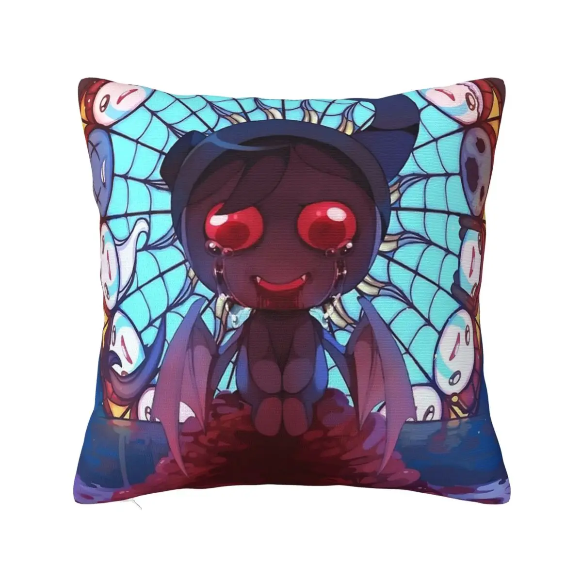 Game The Binding Of Isaac Pillowcase Printing Fabric Cushion Cover Decorations Throw Pillow Case Cover Home Zipper 40*40cm