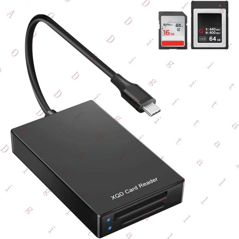 MTN-   FOR Sony XQD Reader USB 3.0 SD Card 2 in 1 Memory  5Gpbs Super Speed