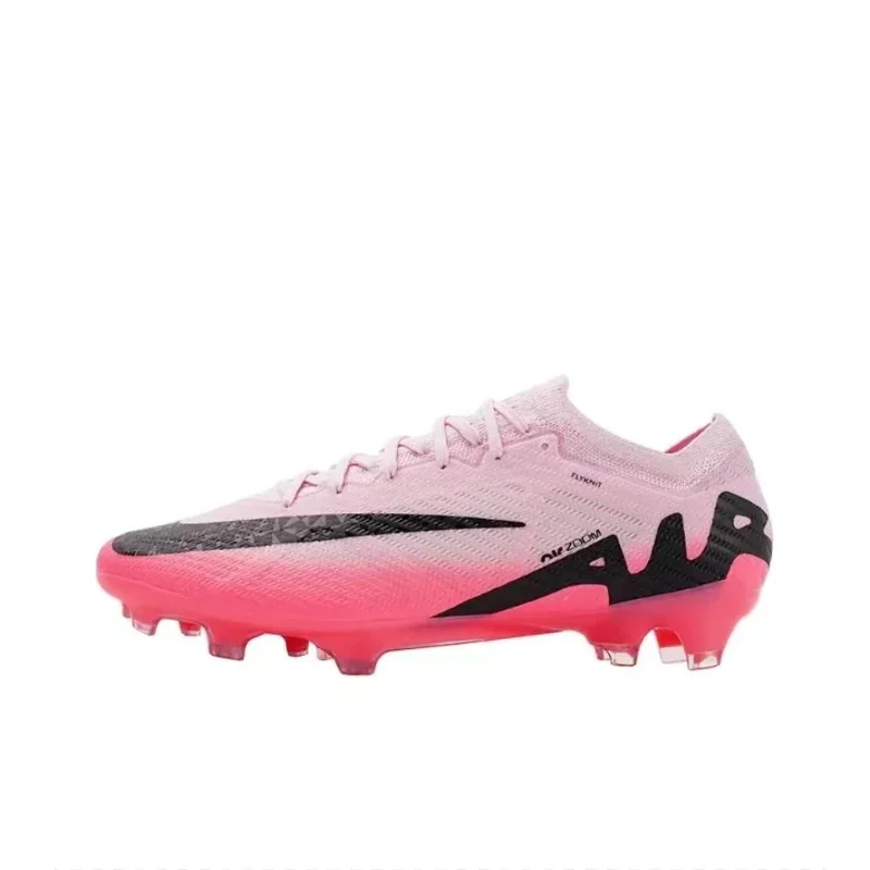 Nike Mercurial Vapor 15 Elite FG Pink Foam DJ4978-601 Anti-slip and Hard-Wearing