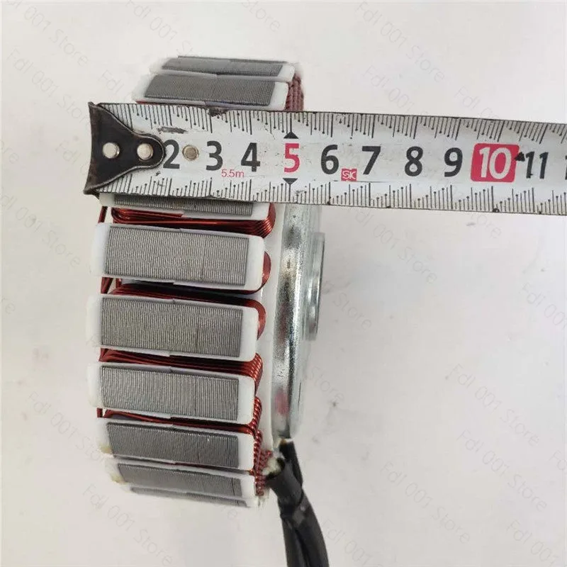 Electric vehicle range extender generator AC 24.48.60 72V3 kW 5KW27 pole stator coil