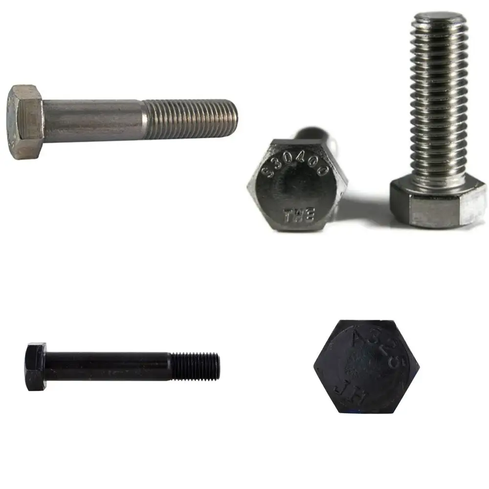 مسامير غطاء رأس سداسي ملولبة بالكامل M6-1.00 × 100 مم من الفولاذ المقاوم للصدأ، خيط خشن، 100 قطعة، مسامير عالية الجودة لـ Ap المتين