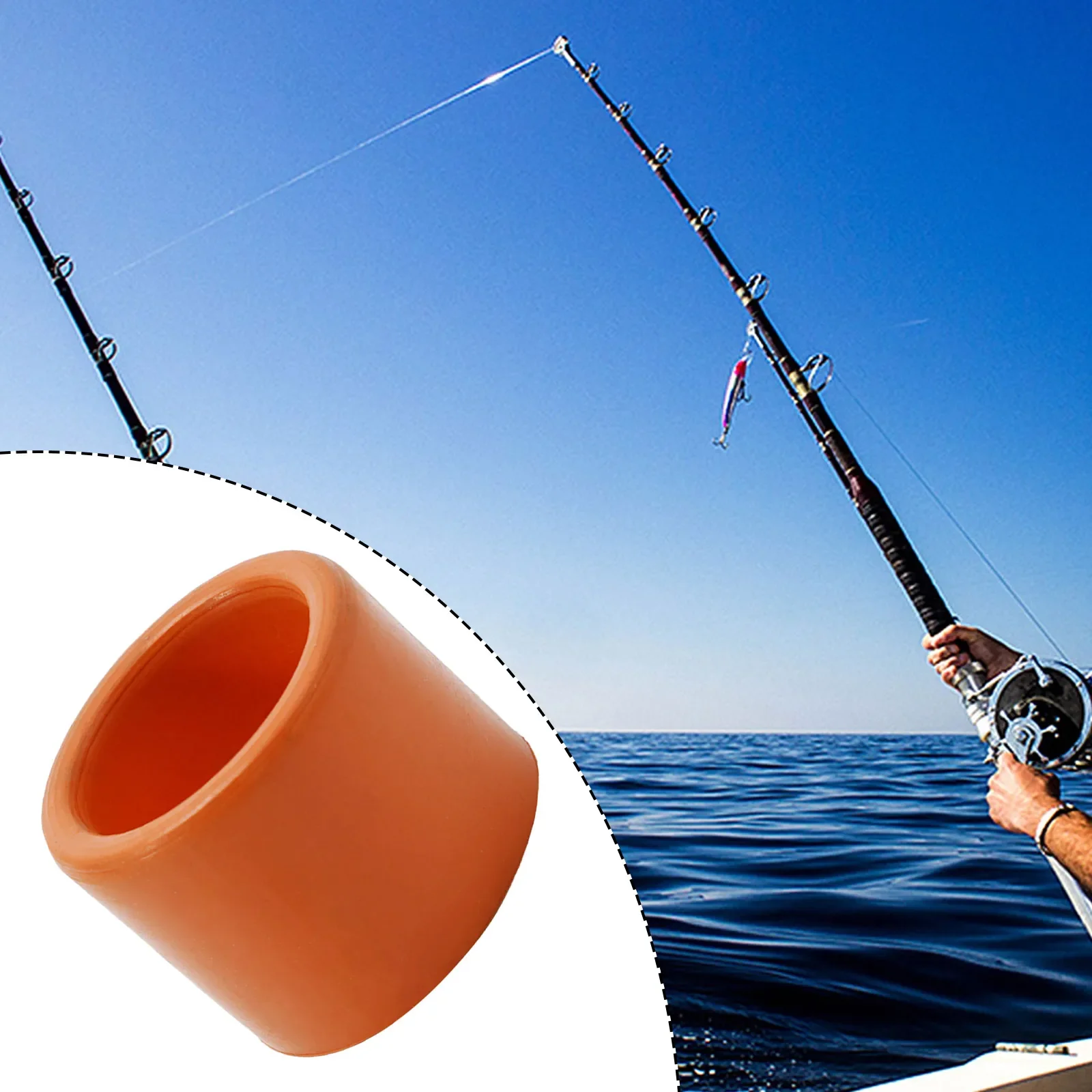

Fishing Rod Rubber Protective Cap For Fishing With Fishing Rod/ Holder Rod/ Sheath Fishing Gear Parts