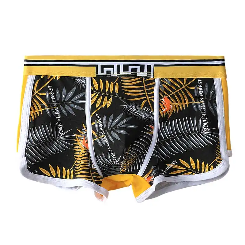 Intimo da uomo Boxer slim estivi Boxer traspiranti per ragazzi e adolescenti Intimo da uomo in cotone da uomo