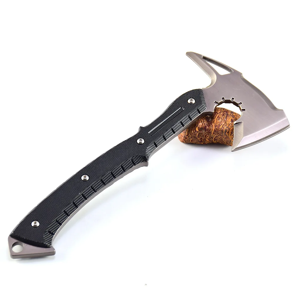 18cm Leon Axe Game Knife Toy Sword Cosplay Props All-metal Crafts Ornament Unsharpened Model Gifts Collections view 6