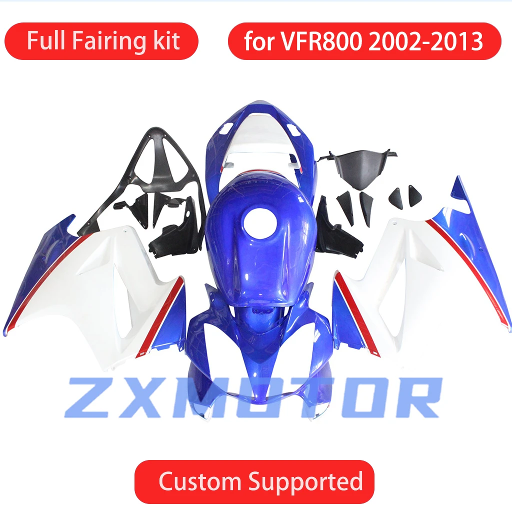 Full Fairing Kit for HONDA VFR800R 2002 2003 2004 2005 2006 2007 2008 2009 2010 2011 2012 Free Custom Motorcycle Fairings