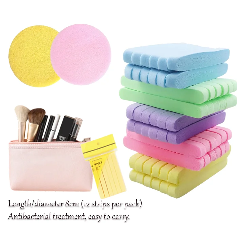 Gecomprimeerde Reinigingsspons Exfoliërende Cottonfaciale Schone Waspad Verwijderen Make-Up Huidverzorgingstool