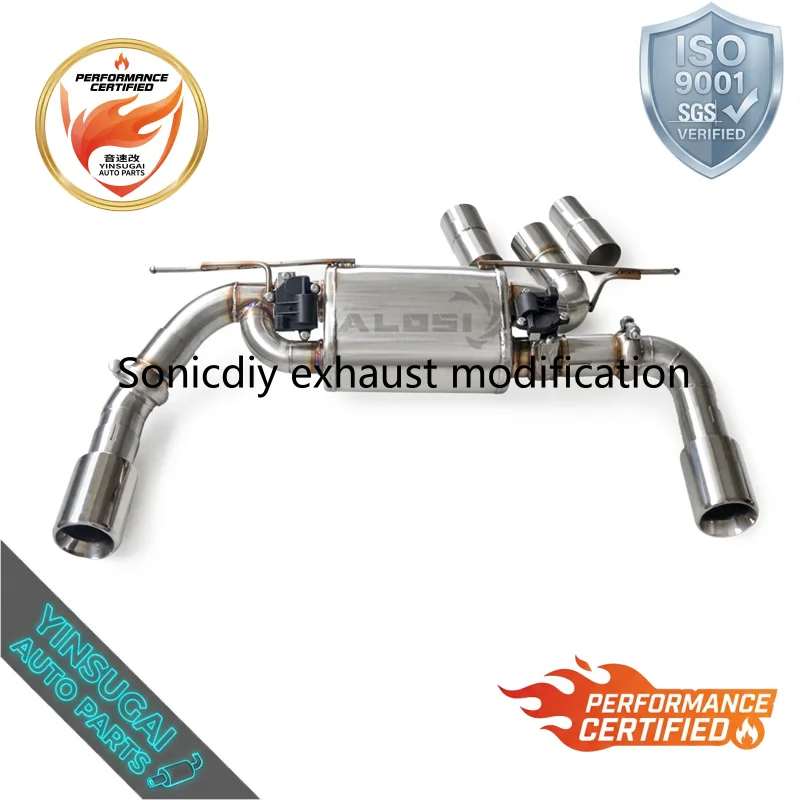 High Performance Axleback Exhaust with Valve for BMW 420i 428i N20 2.0T 2014-2016 Wholesale