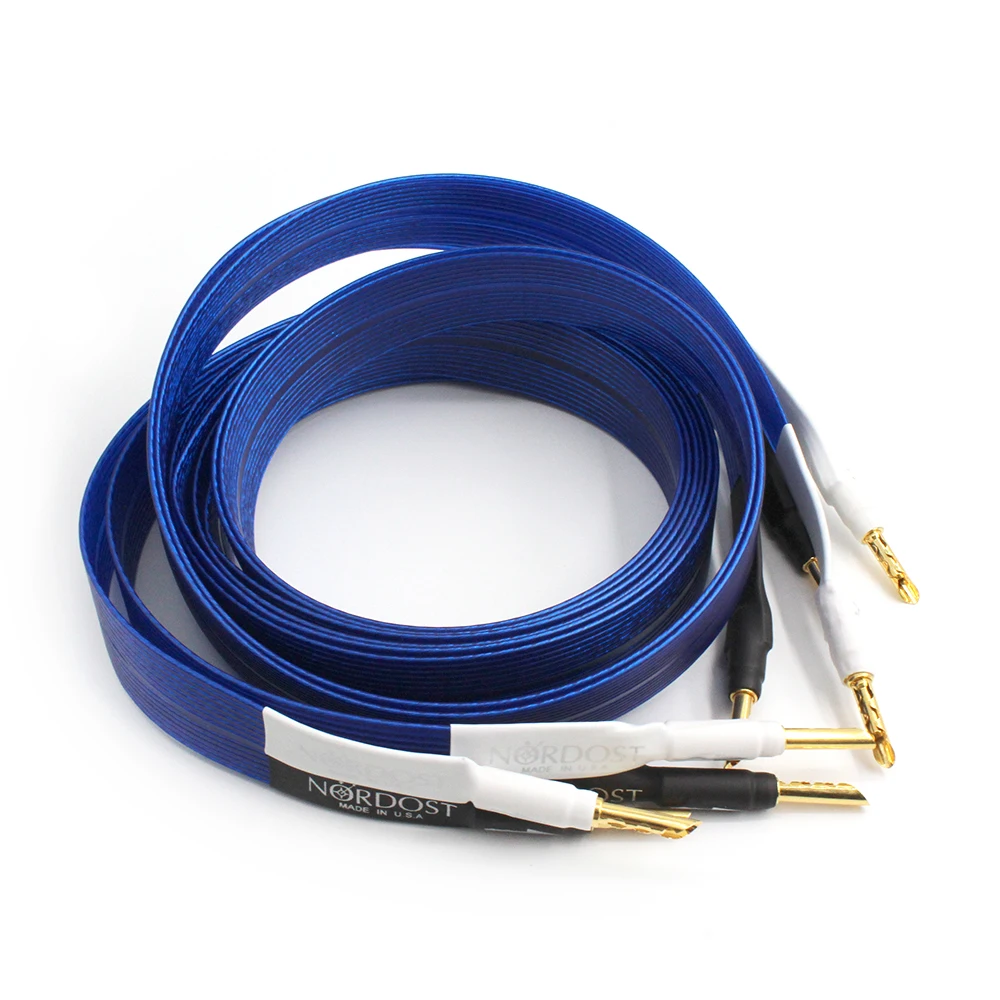 Nordost Blue Heaven Speaker Cable Hifi Audio Audiophile Cable OFC Loudspeaker Wire Amplifier Banana to Spade Line