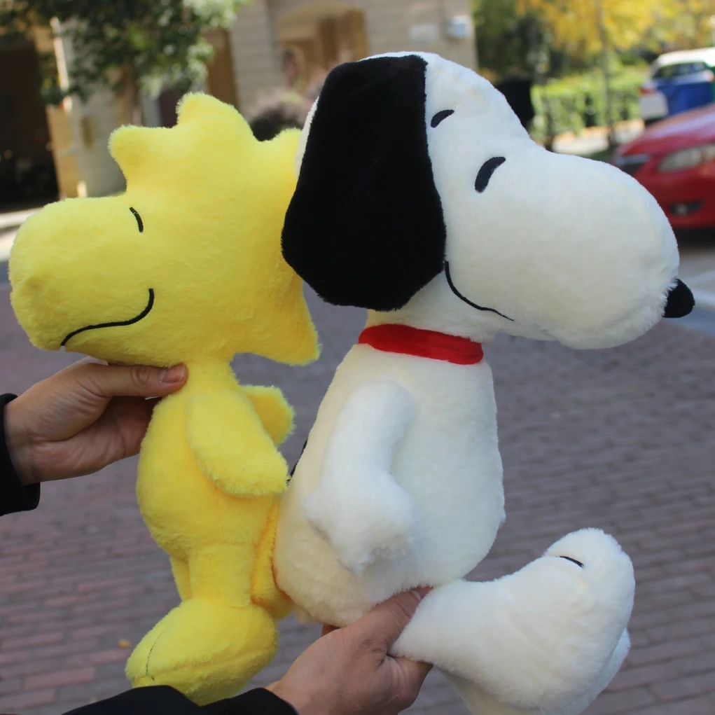 

2 шт. арахис Снупи и Вудсток плюшевые мягкие игрушки Собака Снупи куклы-животные лучший рождественский подарок