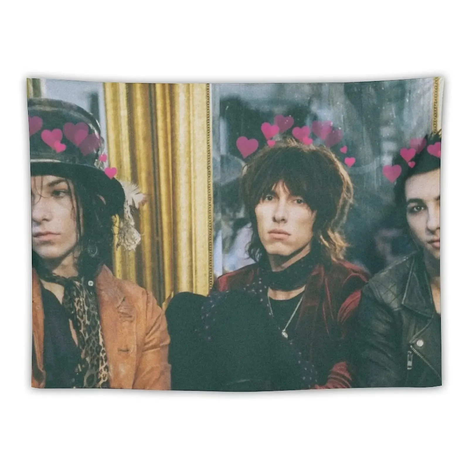 

palaye royale hearts Tapestry Bed Room Decoration Aesthetic Decoration Tapestry