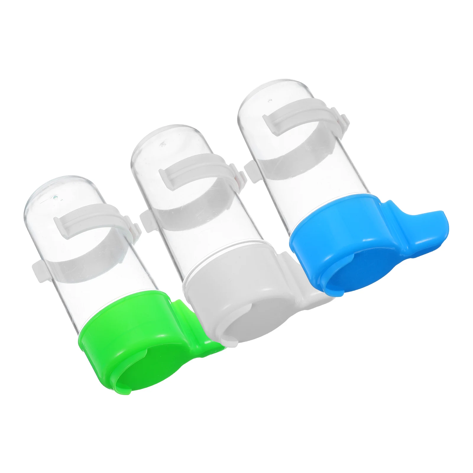 

3pcs Parrot Automatic Water Feeder 240ml Small Bird Cage Feeders Parakeets Dispenser Bowl Clean Easy Large Capacity