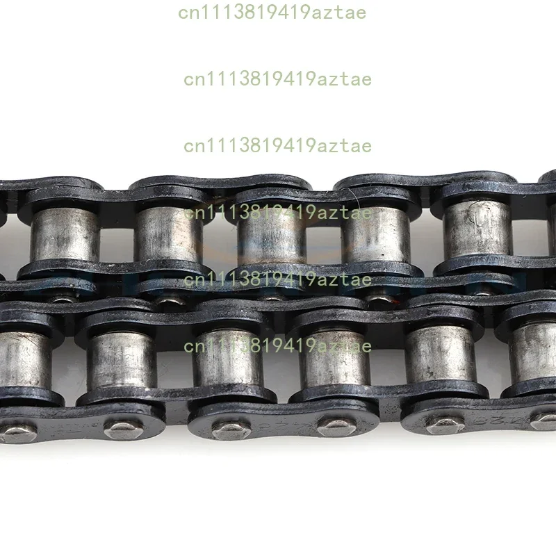 Motorcycle 428 Black Gold Drive Chain, 94/102/132/140 Links Replacement Chain for 50cc-250cc ATV, Quad, Pit Dirt Bike & Go Kart