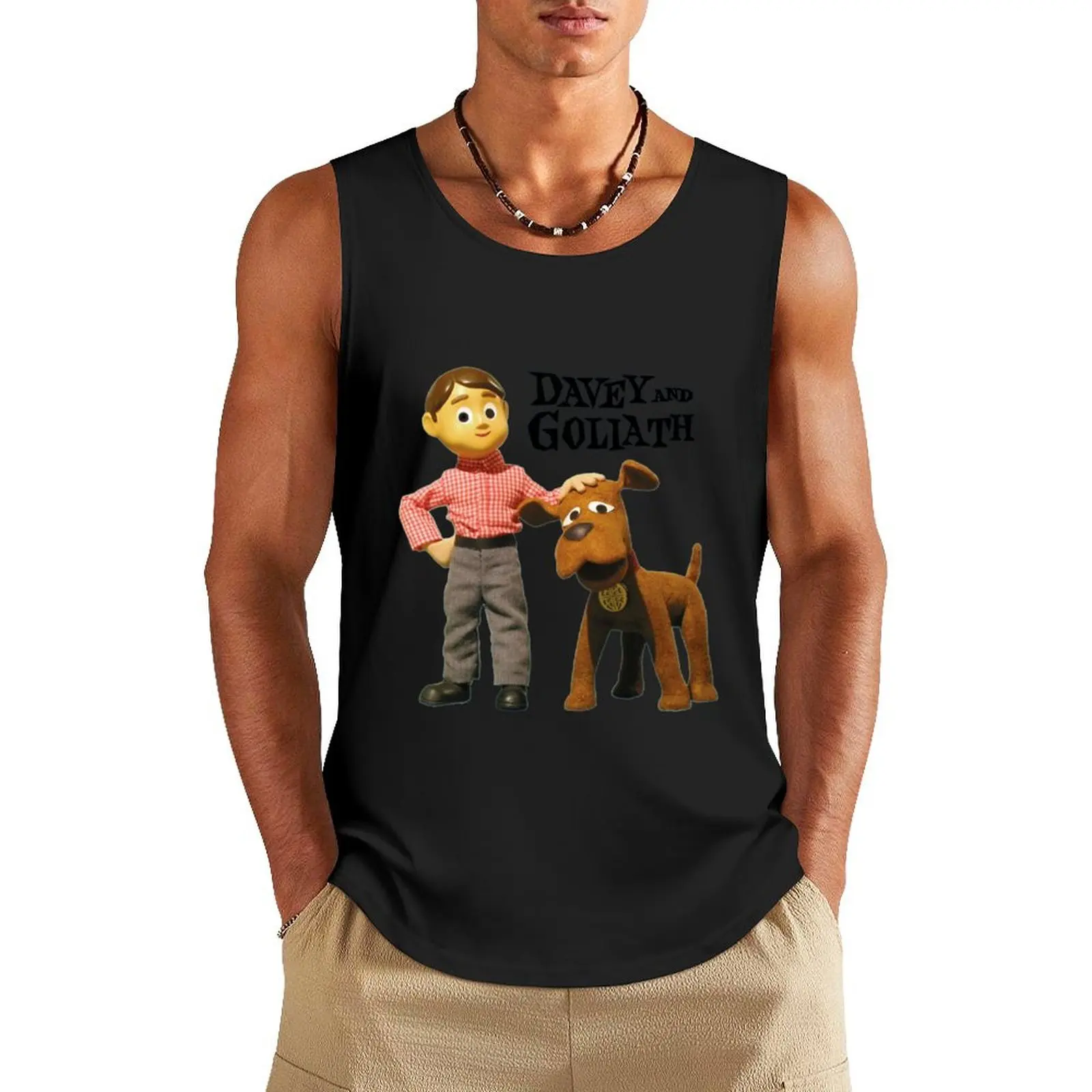 Майка Davey and Goliath, спортивные рубашки, Мужская одежда для фитнеса, жилет