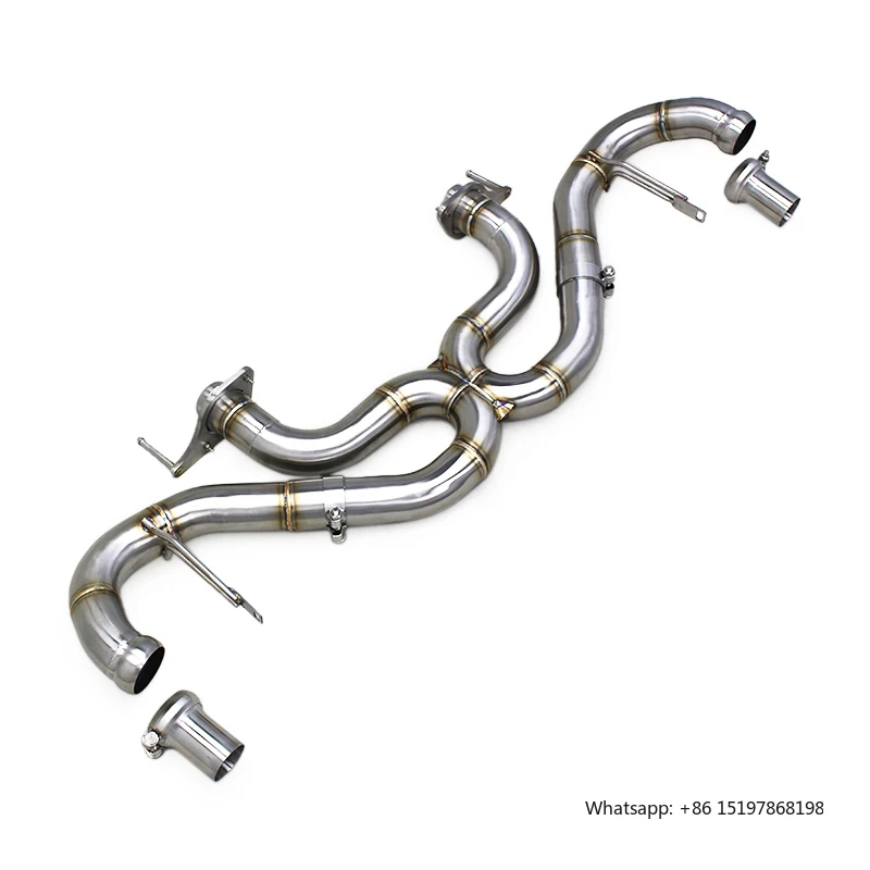 

Tuning Stainless Steel Axle Exhaust Pipes for Aston Martin Vantage V8 4.7 2009-2022 Stainless Steel Muffler Car Exhaust System