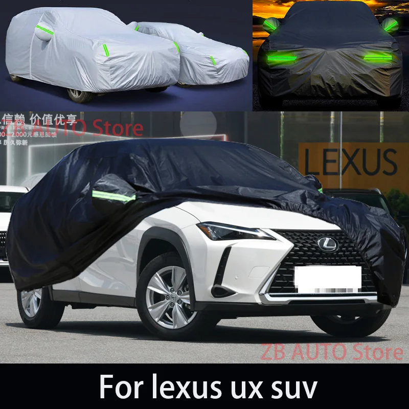 

For lexus ux suv Outdoor Protection Full Car Covers Snow Cover Sunshade Waterproof Dustproof Exterior Car accessories