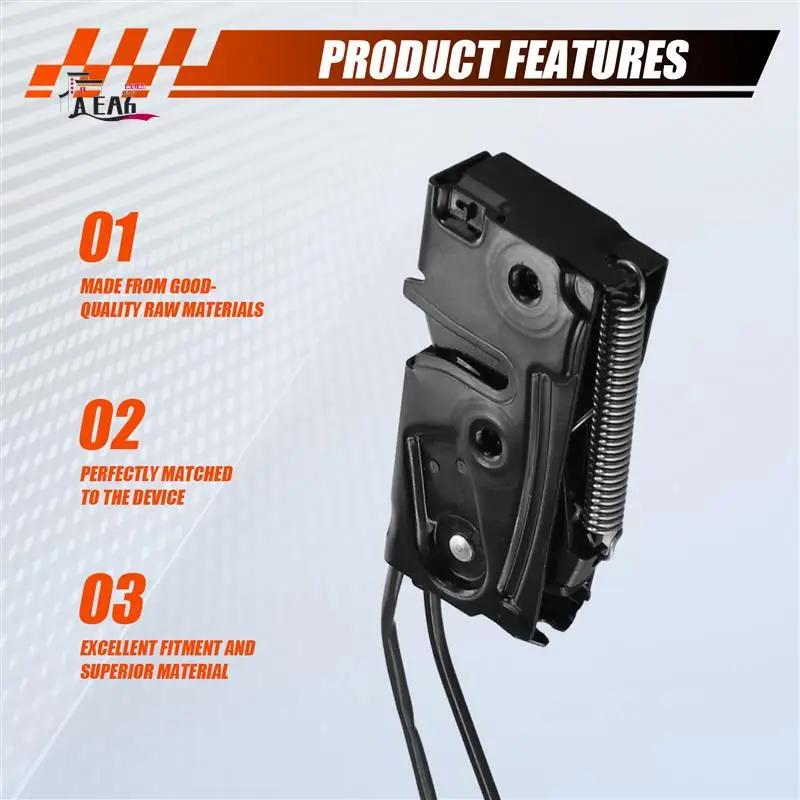 

AEA6-Car Hood Latch Actuator 32226108 Left Side For Volvo XC90 XC60 V90 Cross Country S90L