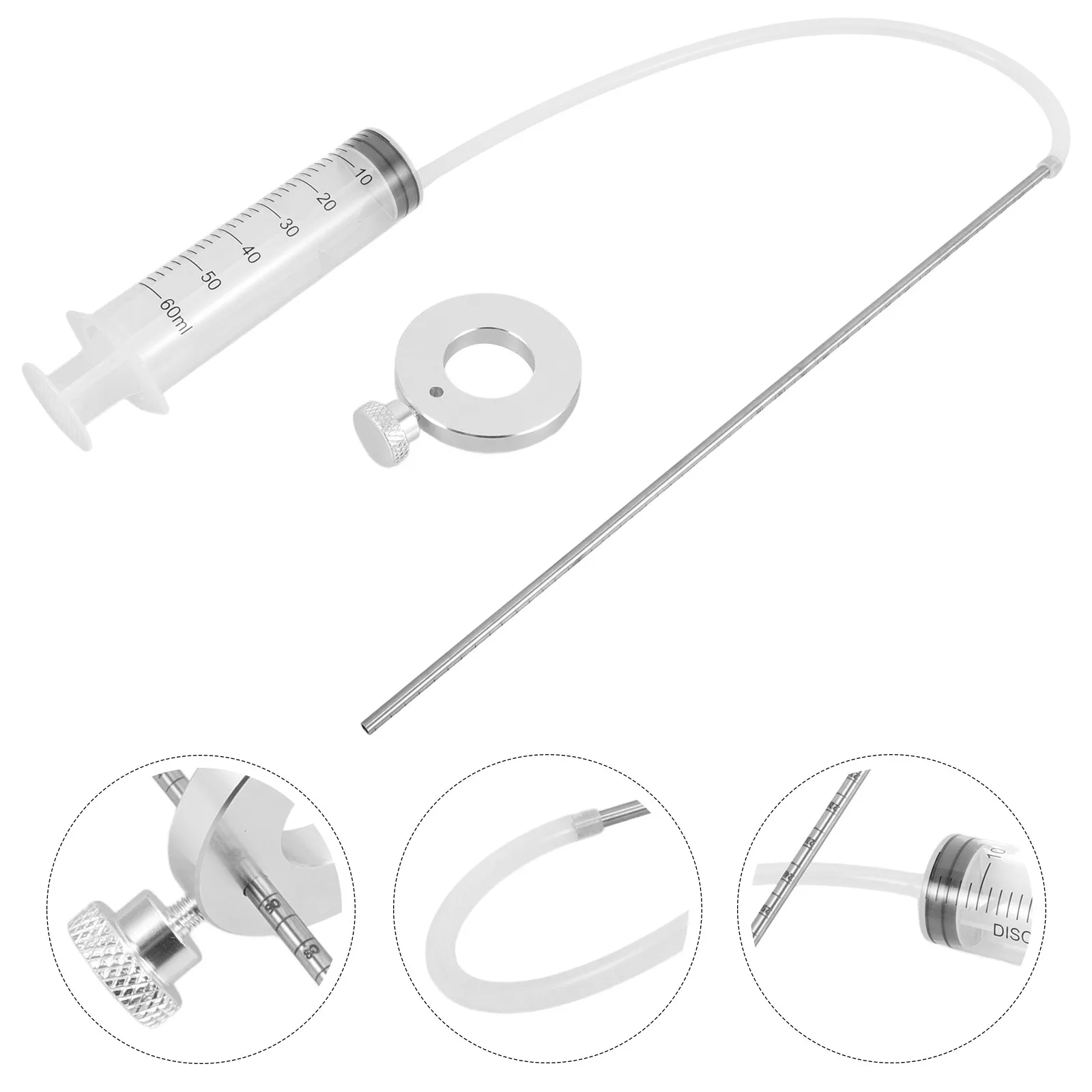 

1 Set Motorcycle Front Fork Injector Kit Fork Oil Level Measurement Tool Durable Suspension Oil Filling Gauge For Maintenance