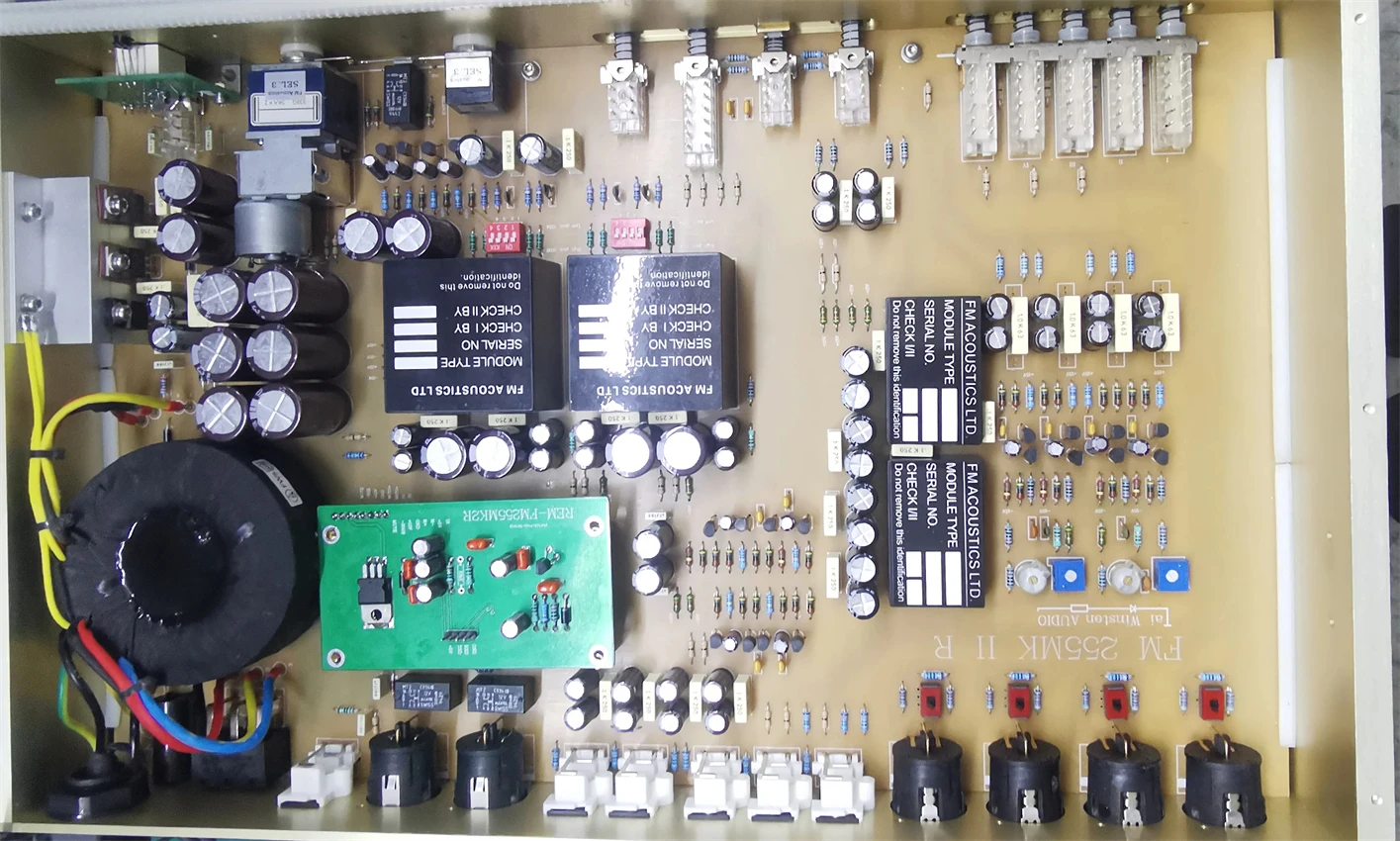 Latest listing FM255MKII Silver Plated Wire Transformer Version Preamplifier Balanced Preamplifier With Remote Control