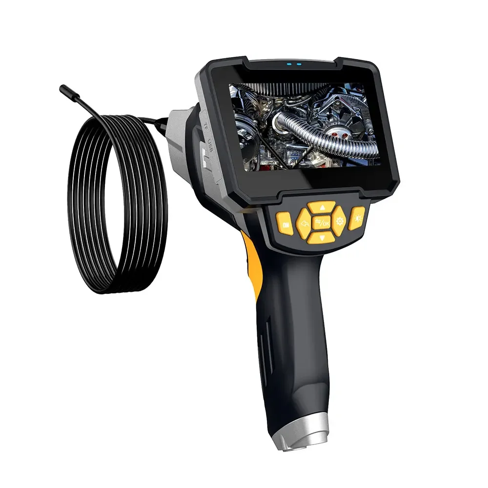 NOYAFA Endoscope Camera with Light Duel Lens Inspection Camera Industrial Bore Scope with 4.3