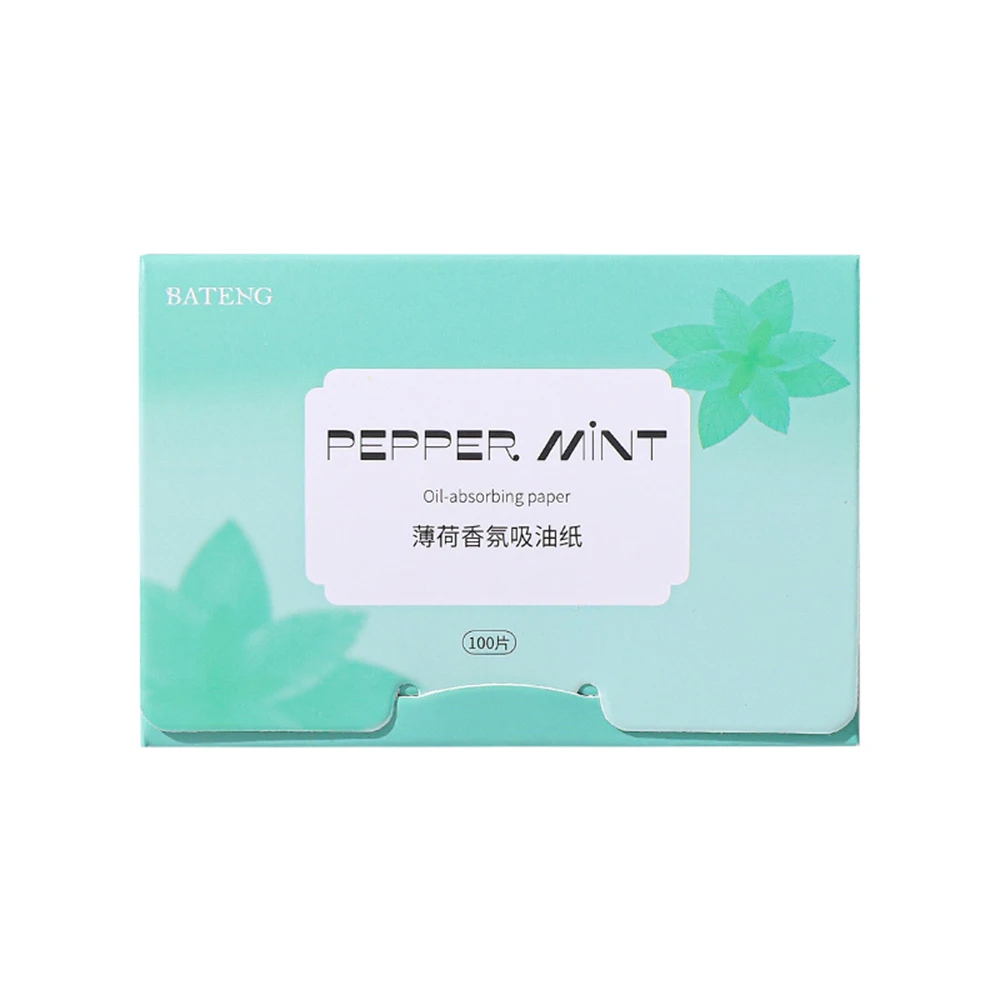 100 Sheet Facial Oil Blotting Sheets Tools Oil Face Cleansing Paper Control Makeup Beauty Absorbent Paper