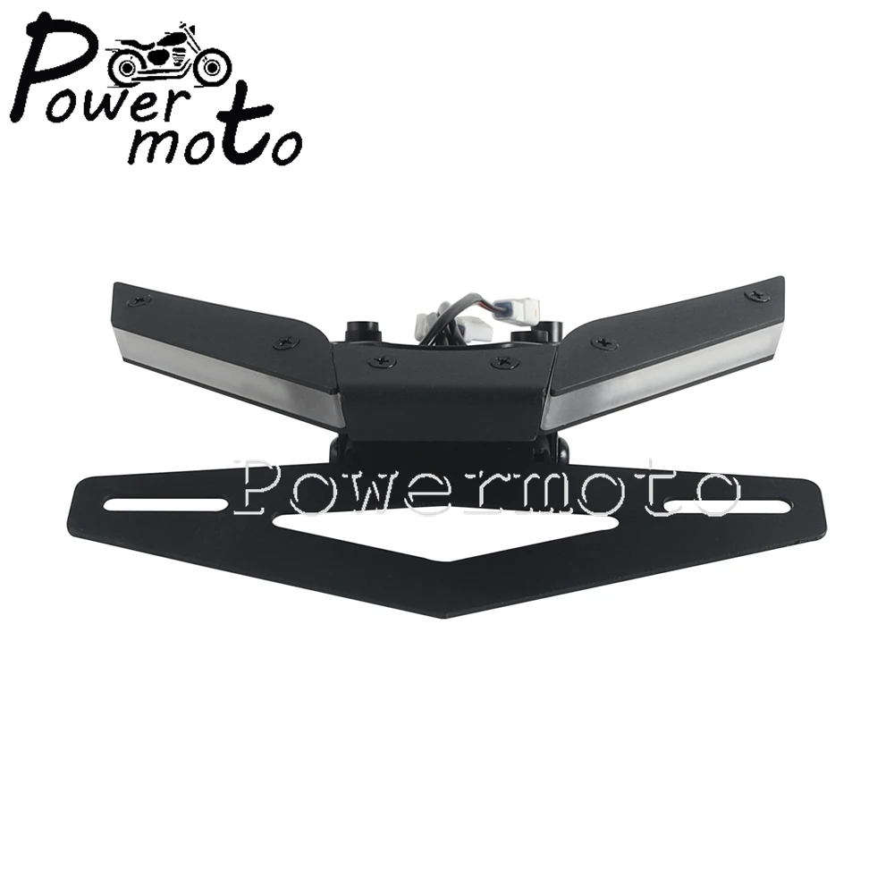 لوحة ترخيص حامل بدوره أضواء الإشارة ل Ducati PANIGALE V4 V4S V 4 2025 دراجة نارية مصباح ليد الذيل مرتب الحاجز مزيل عدة