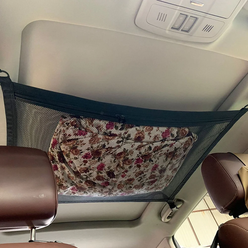 

Roof Mesh Black Truck Cargo Truck Organizers And Storage Interior Net Car Boot Organizer Storage Interior Travel Essentials Car