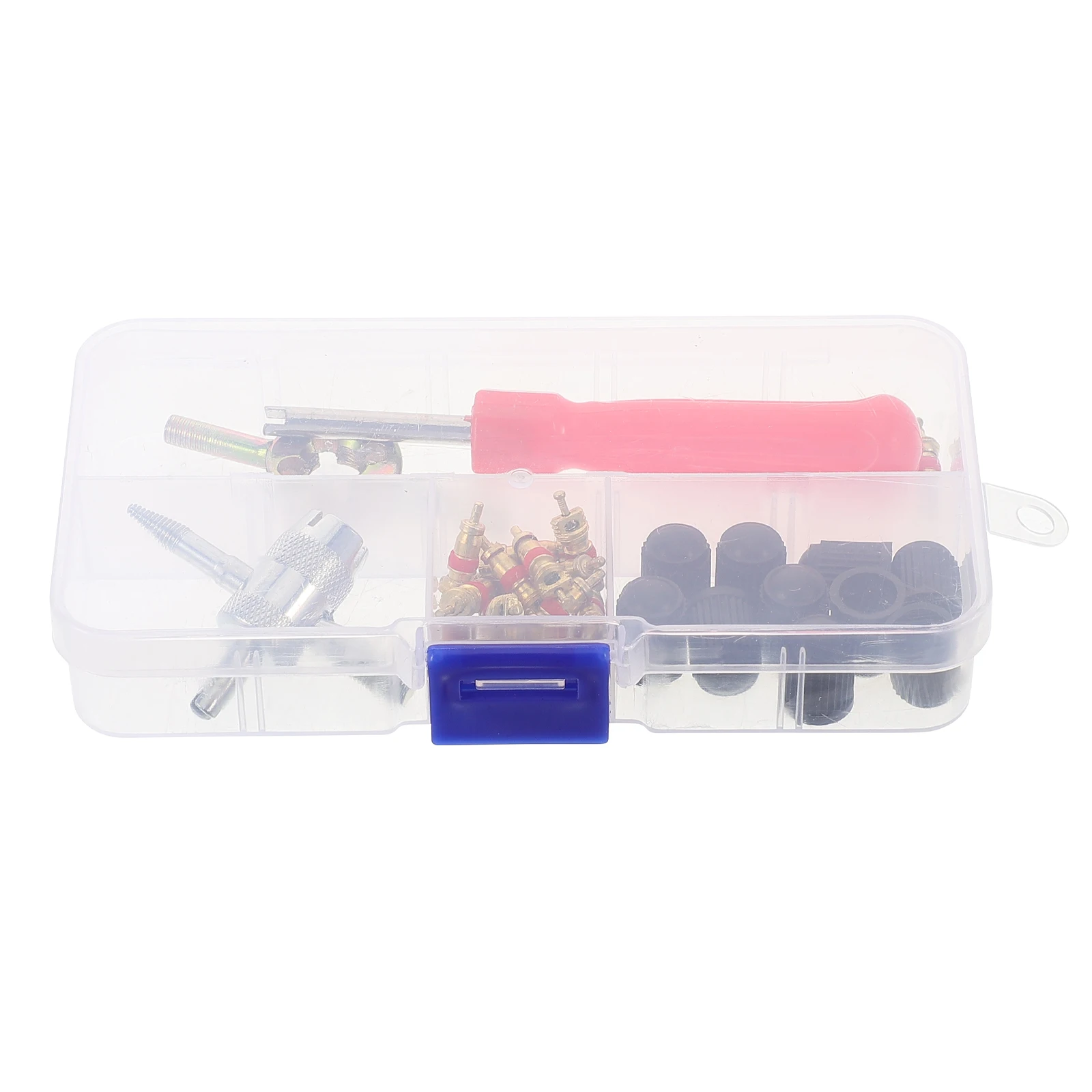

1 set Valve Core Removal Tool Copper Tire Valve Cores Stem Repair Kit Tire Tools Suitable Various Vehicles Durable Compact