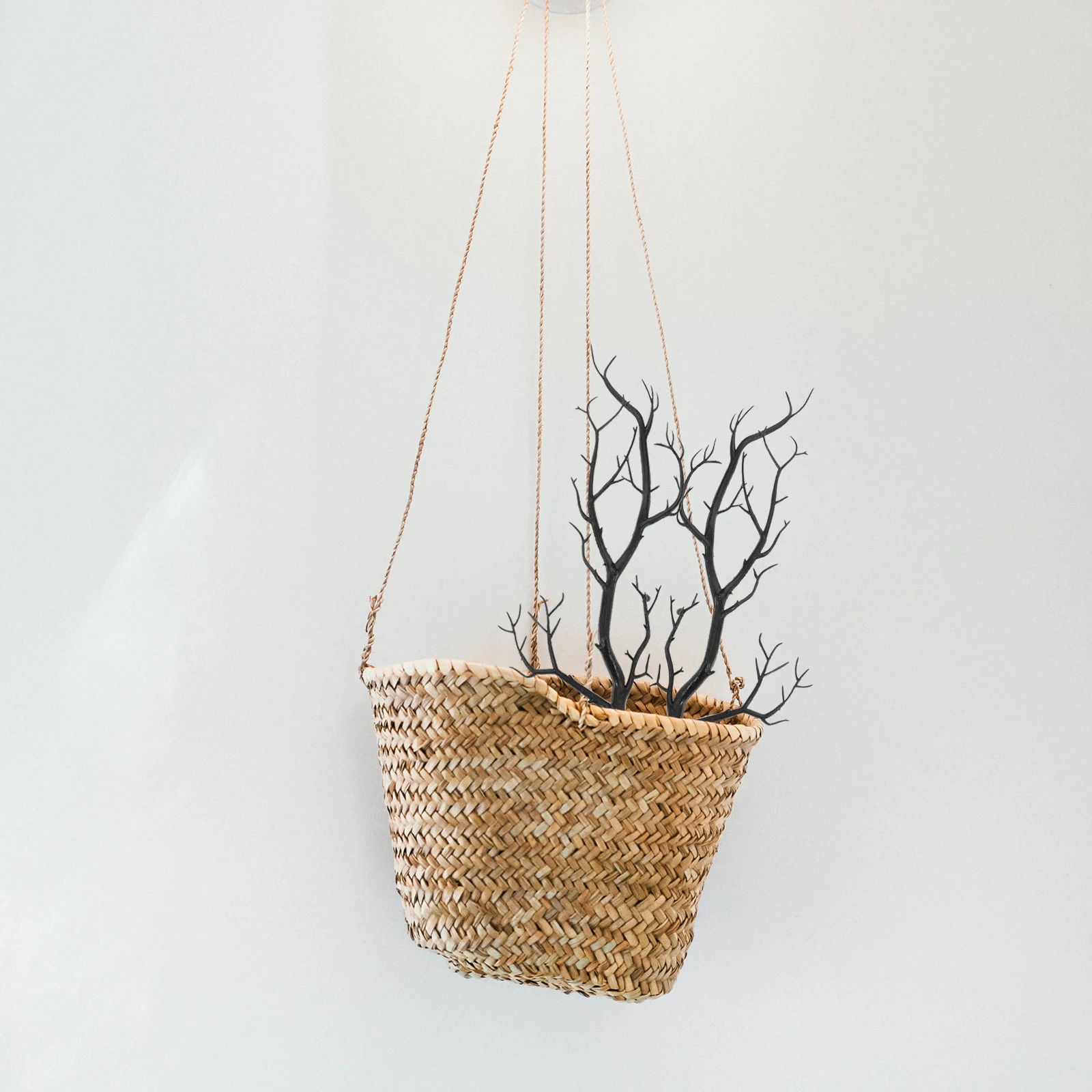 

6pcs Artificial Branches Decoration Faux Twig for Vase Indoor Home Office Halloween Plastic Dried Twigs Centerpiece Ornament