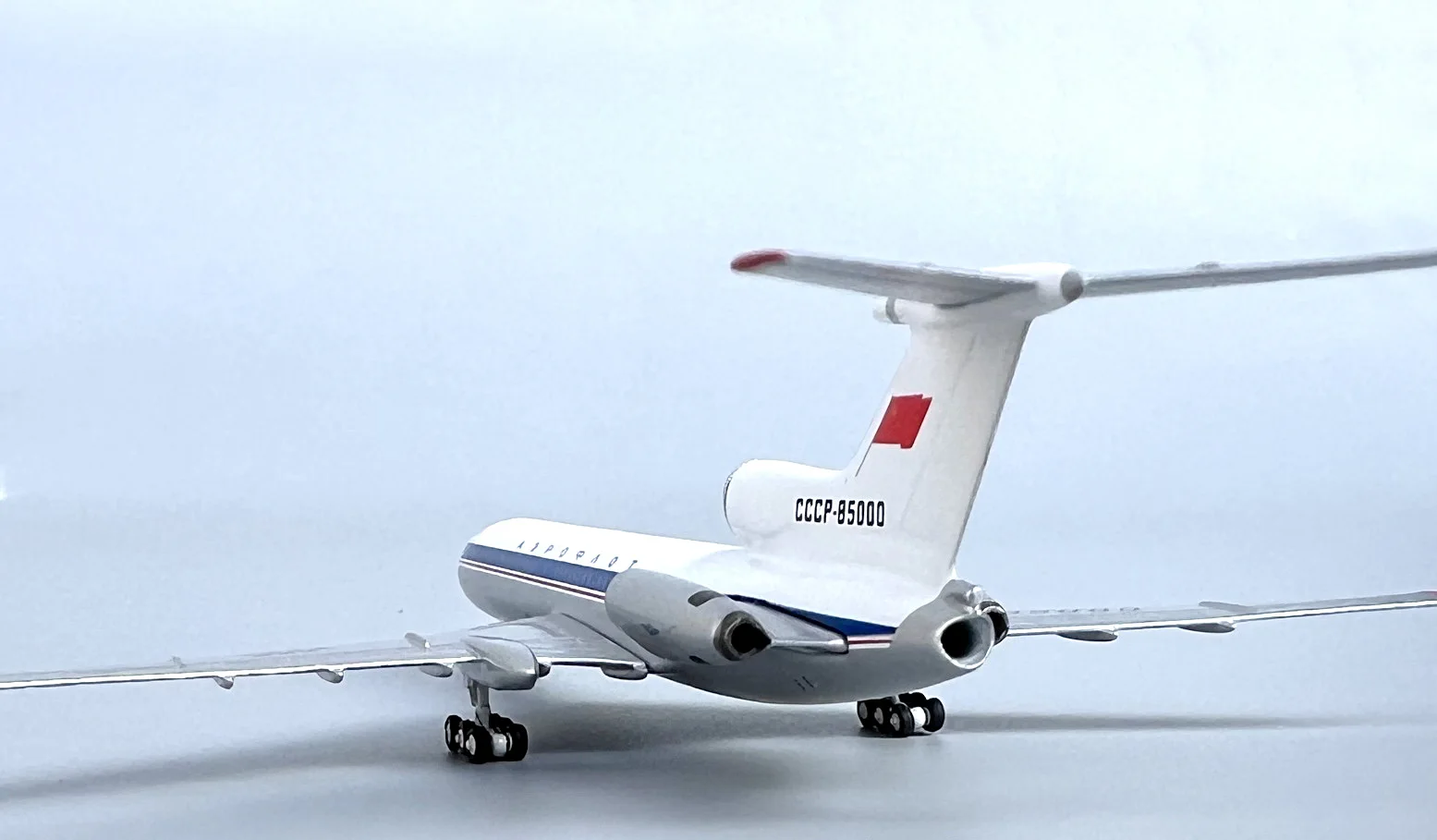 NG 54016 1/400 Soviet Tu-154 Tu154 Prototype Model CCCP-85000  Alloy Collection Model