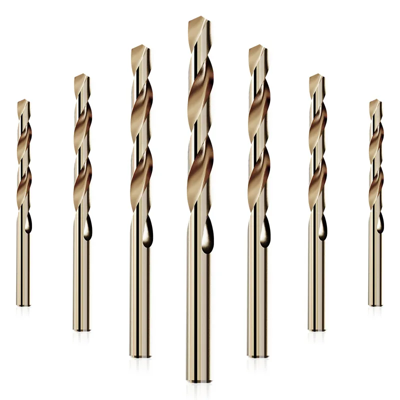 HSS-CO M35 Cobalt Twist Drill Bit Set 1/1.5/2/2.5/3mm For Stainless Steel Metal Wood Drilling Rotary Power Drill