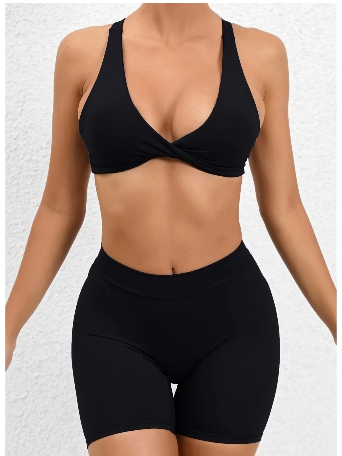 

Mermaid Curve Yoga Sets with Crossed Beautiful Backs Sexy Outdoor Running Naked Fitness Suits Tight Quick dry Exercise Suits