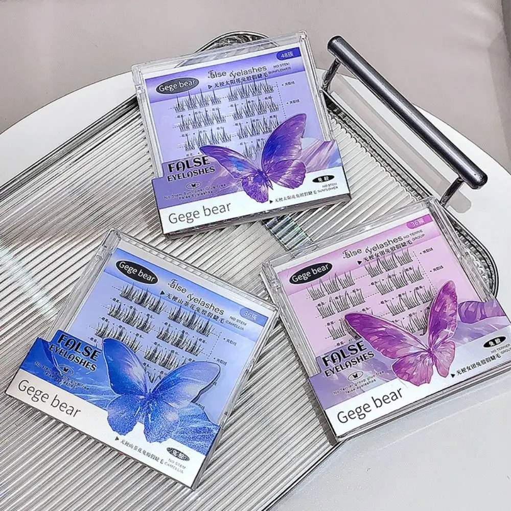 ขนตาปลอมแบบติดเอง ไม่ต้องใช้กาว ติดทนนาน ใช้ซ้ำได้ สำหรับผู้หญิง/เด็กผู้หญิง