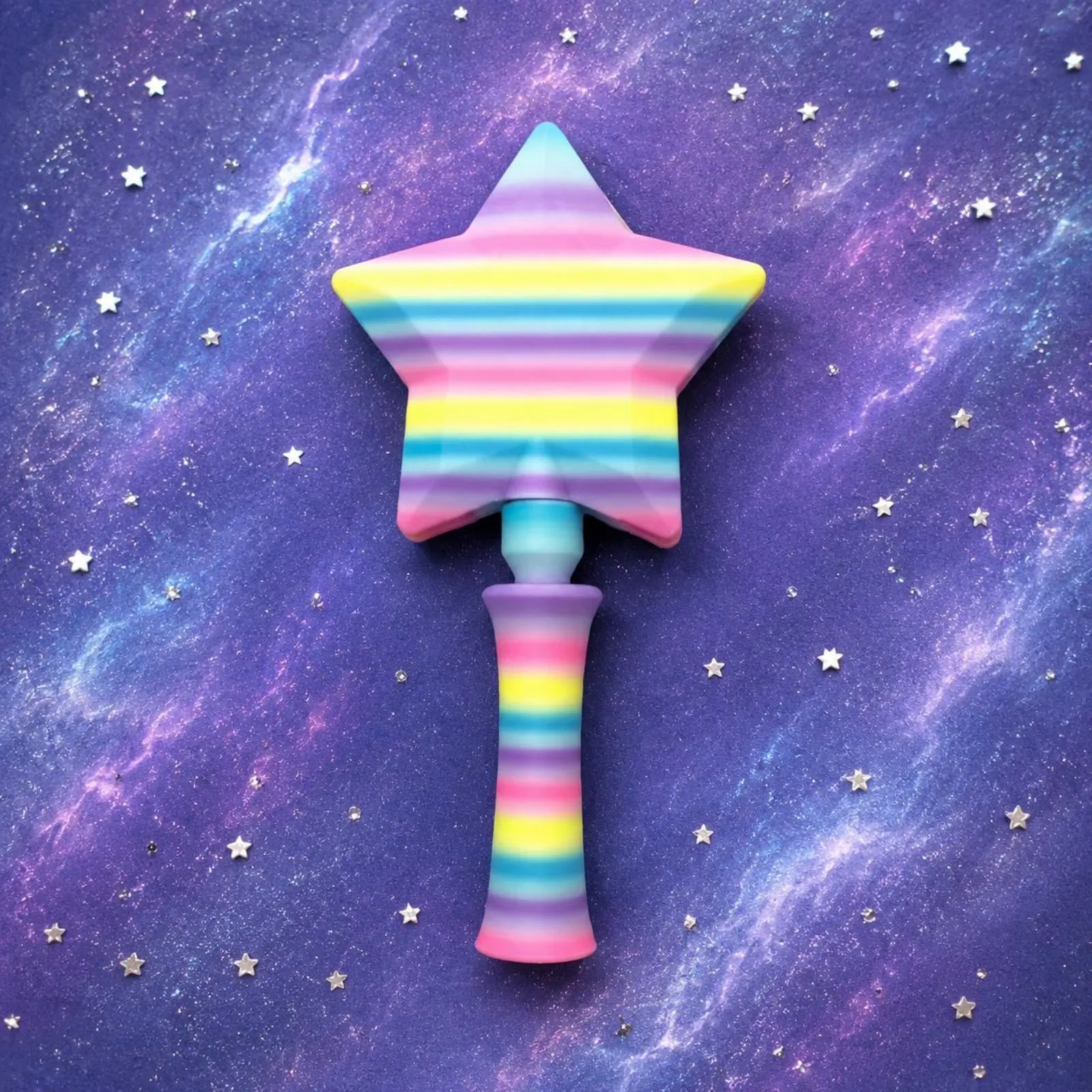Star Wand Card Holder 3D Printed Tap to Pay Wand Non Contact Payment Holder Contactless Novelty for Checkout view 6