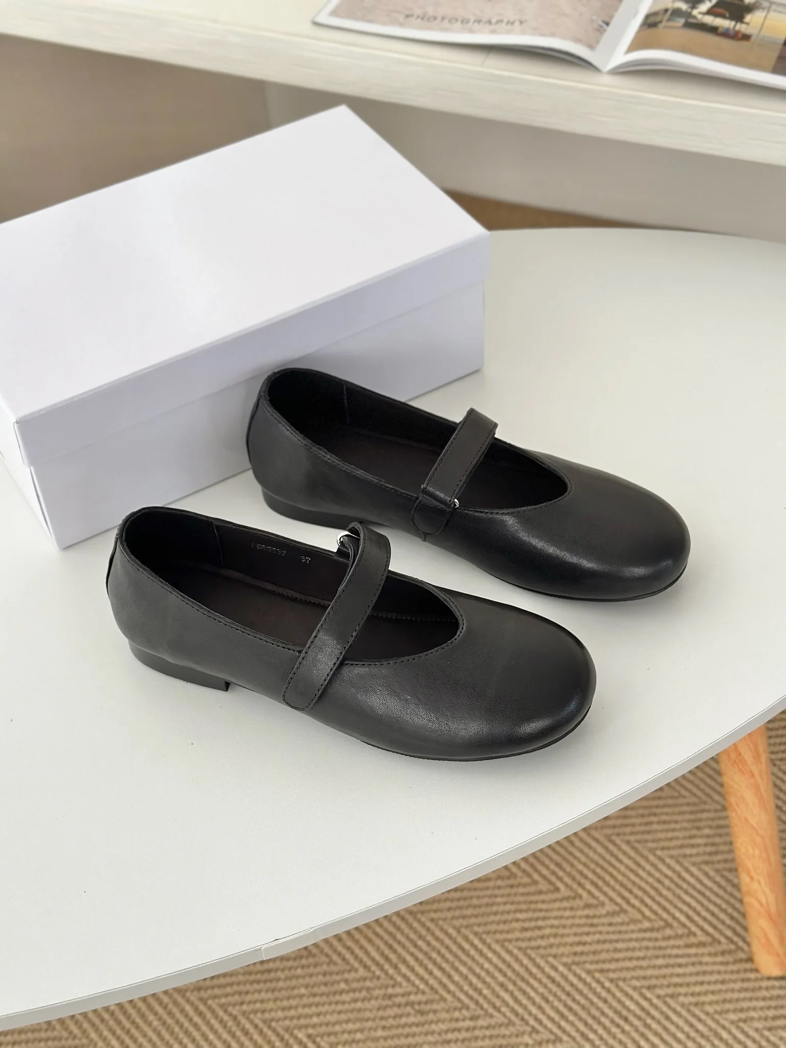 

Ретро-туфли Мэри Джейн: удобные, мягкие, модные кожаные лоферы без застежек, обновленная версия, на плоской подошве, всесезонные.