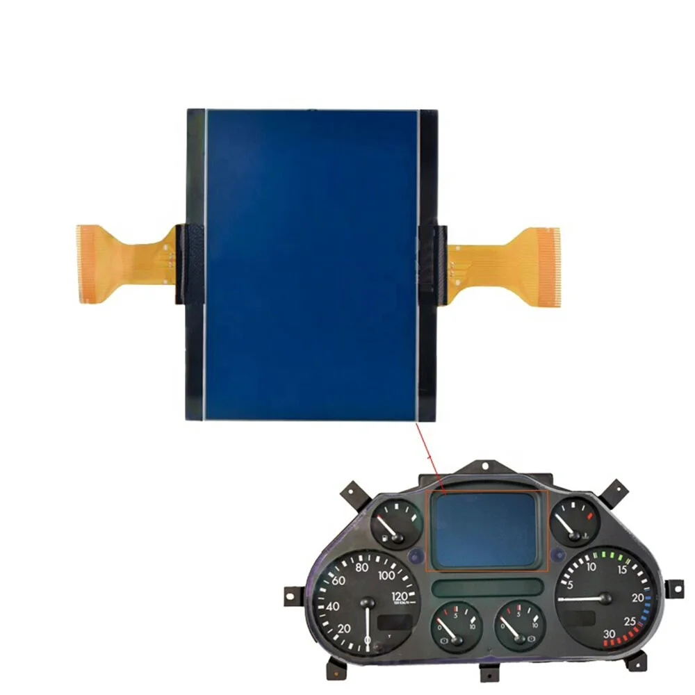 Truck Dashboard LCD T-emsa MD7 Plus For DAF LF CF XF 45 55 75 85 95 105 T-emsa MD9 Display Instrument Cluster LCD Replacement