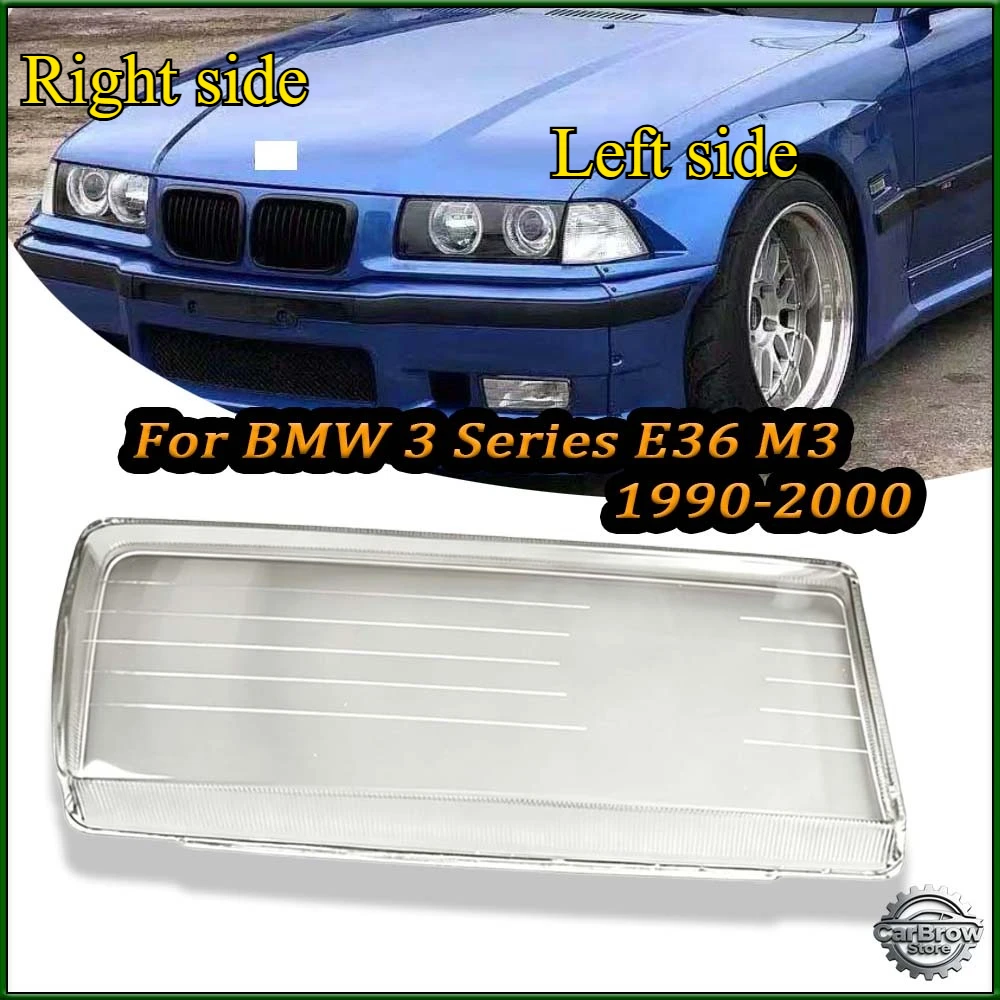 

Headlamp Lens Headlight Glass For BMW 3 Series E36 M3 1990-2000 Car Headlight Shell Replacement Headlight Cover