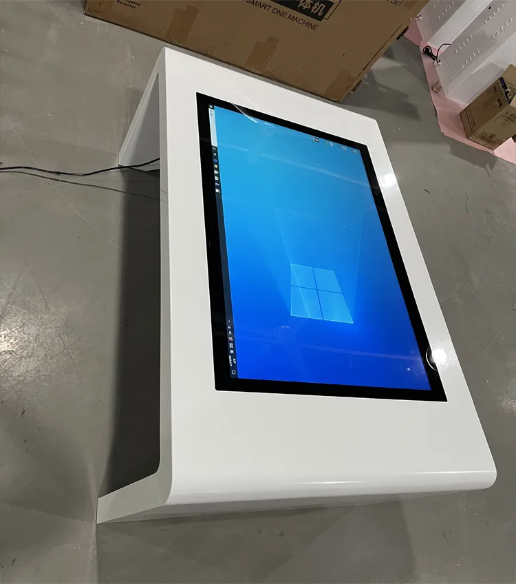 55 65 Inch Customize 4K HD Waterproof Touch Screen Monitor All In One Interactive Digital Touch Screen Table