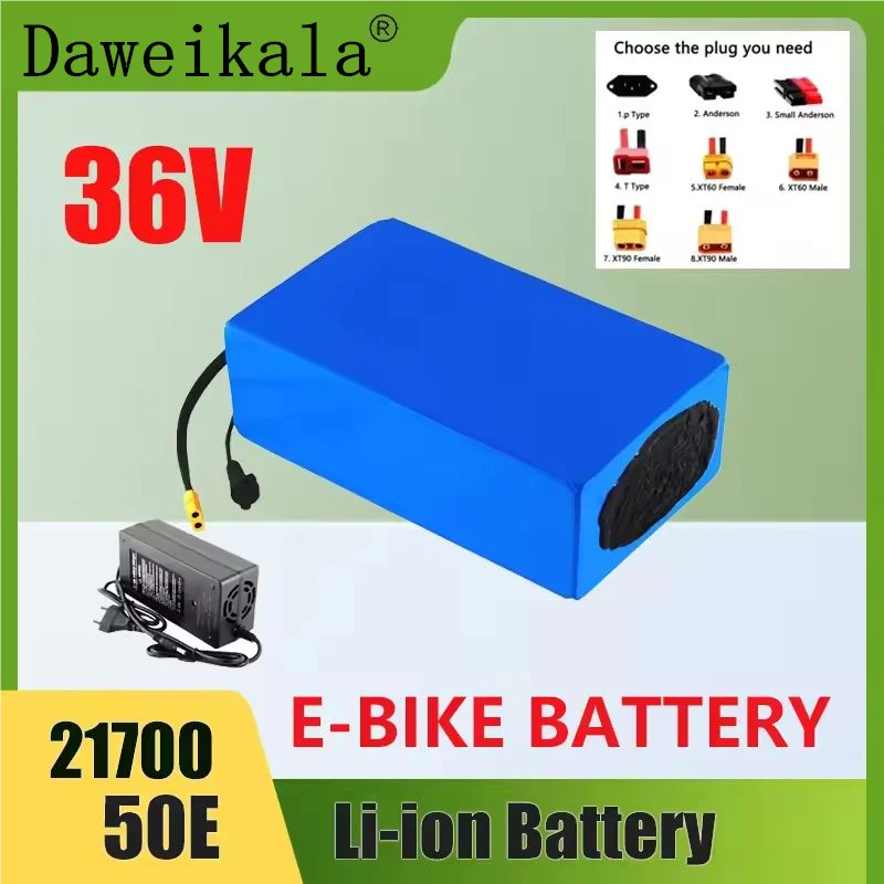

21700 battery 36V 30Ah 25ah 20ah 15ah 40ah 50ah 45ah battery pack high power battery 42V Ebike electric bicycle