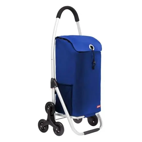 cart Practical Shopping Trolley with Waterproof Bag Shopping Carts Portable Grocery Cart Easy Travel