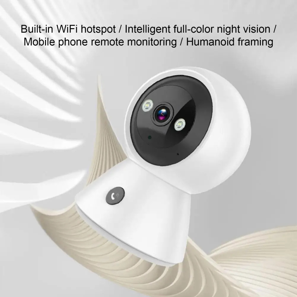 Hd-compatible Night Vision Camera Hd Night Vision Wireless Security Camera with Motion Detection One-touch for Surveillance