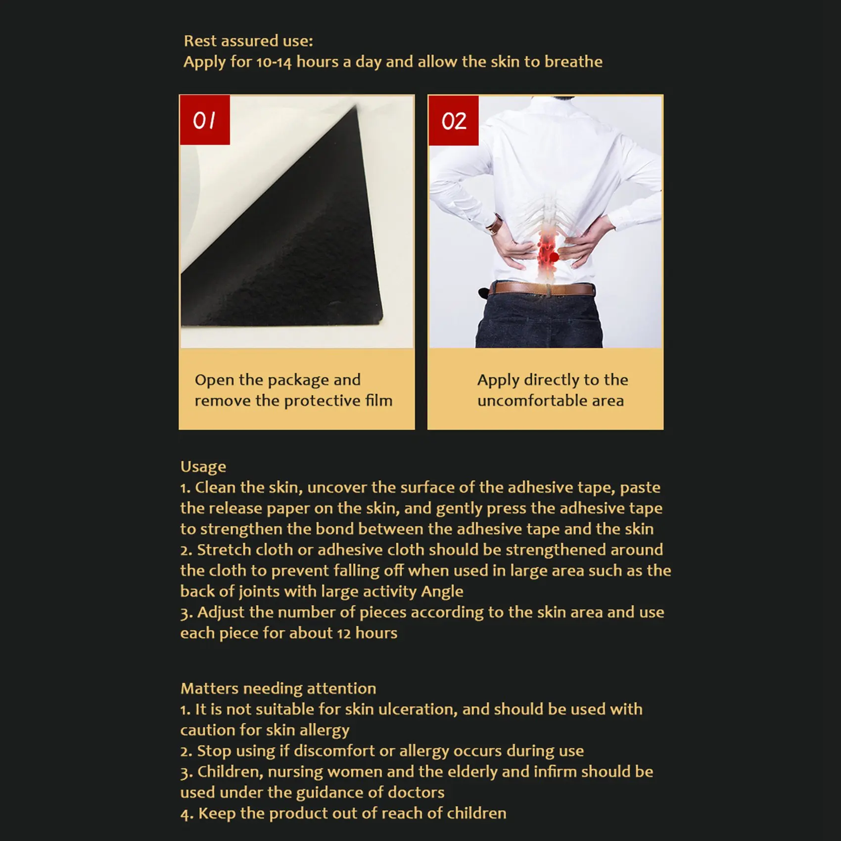 ABBR 100 pz Cerotti Patch Di Zenzero A Base di Erbe Promuovere La Circolazione Sanguigna Alleviare Il Dolore Migliorare Il Sonno Alleviare Le Articolazioni Patch Per La Cura Del Piede