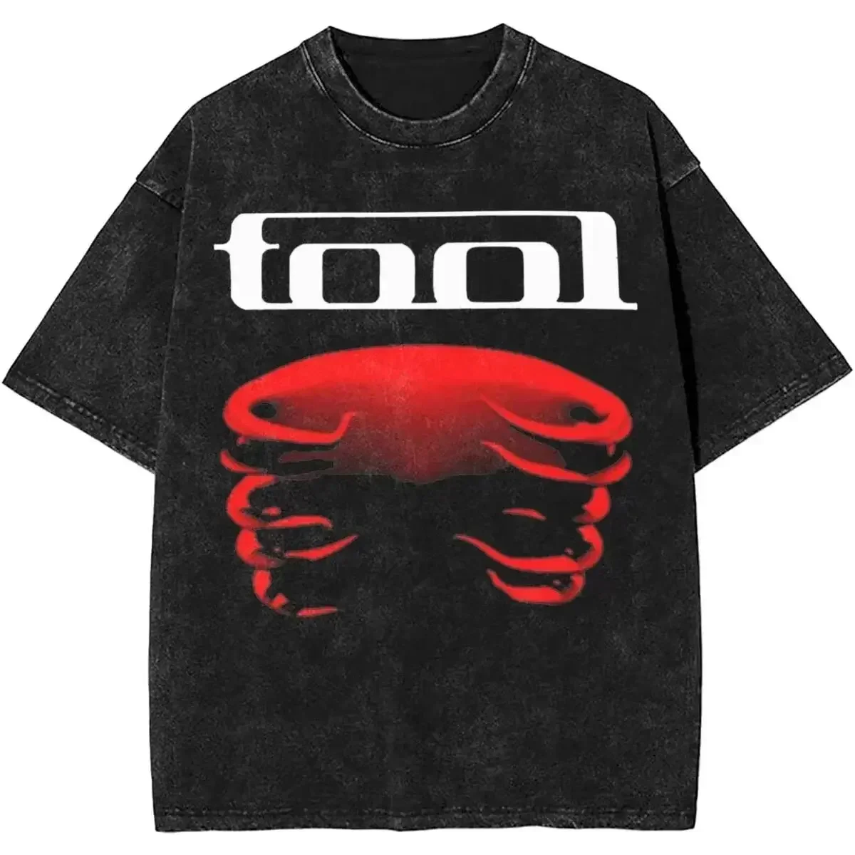 Customization Mens Clothes Tee Shirt Homme Short Sleeved Round Neck Y2k Tshirt Rock Tool Band Lateralus Heavy Metal Music Vintag