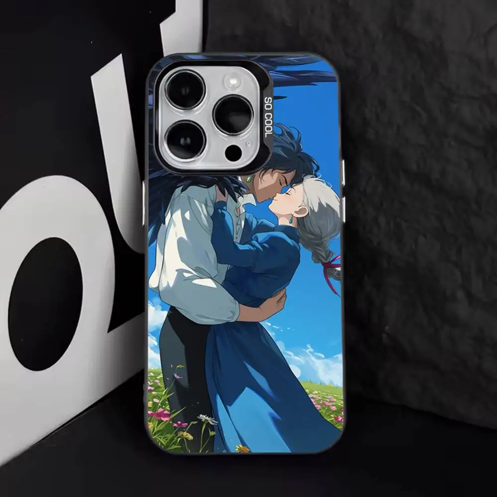 حافظة هاتف H-Howl Anime s-Sophie لهاتف iPhone 17,16,15,14,13,12,11,Pro,Max,Plus,E,Air,غطاء بلاستيكي صغير