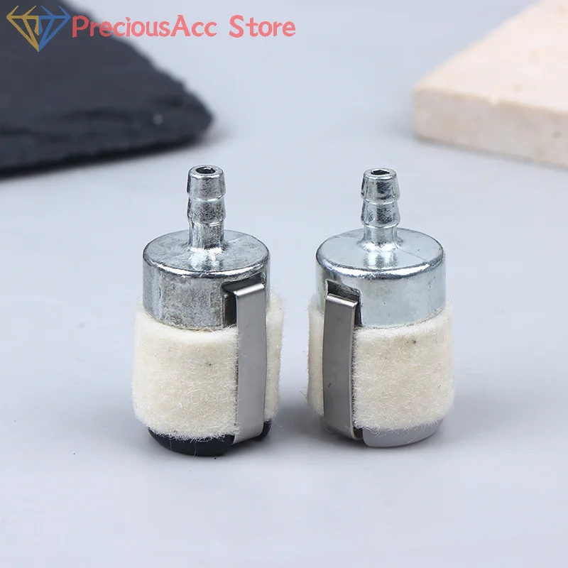 5/10Pcs Small Engine Fuel Filter for Brush Cutters and Chainsaws, Replacement Inline Strainer for Garden Machinery Maintenance