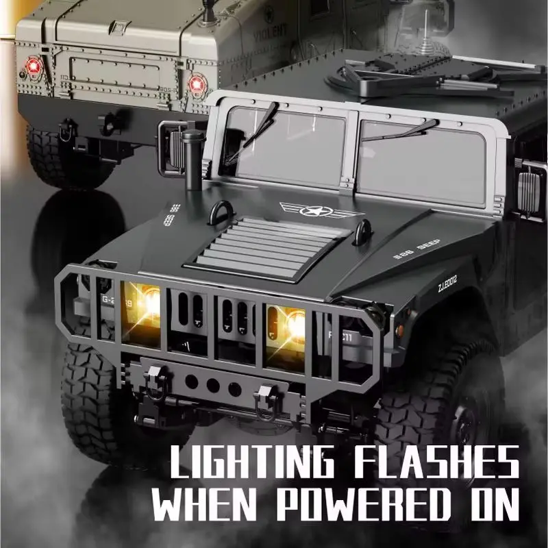 حار Jjrc C8835 4wd شاحنة محاكاة Rc سيارة عسكرية تسلق على الطرق الوعرة التحكم عن بعد لعبة سيارة للأولاد الهدايا