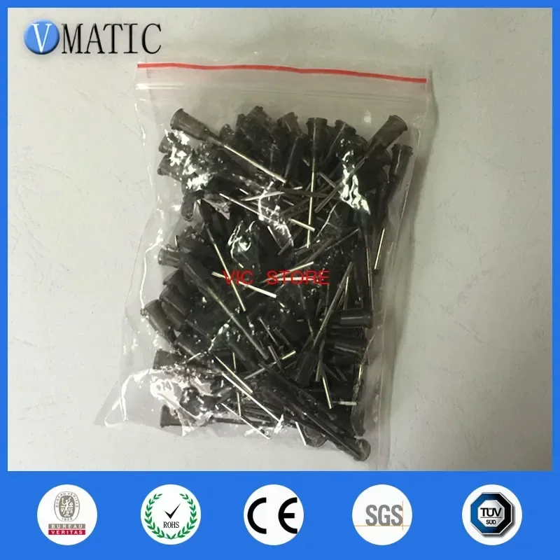 100×16G Dispensing Tips  |  Luer Lock Taper  |  Dipsenser Needle 1 Inch