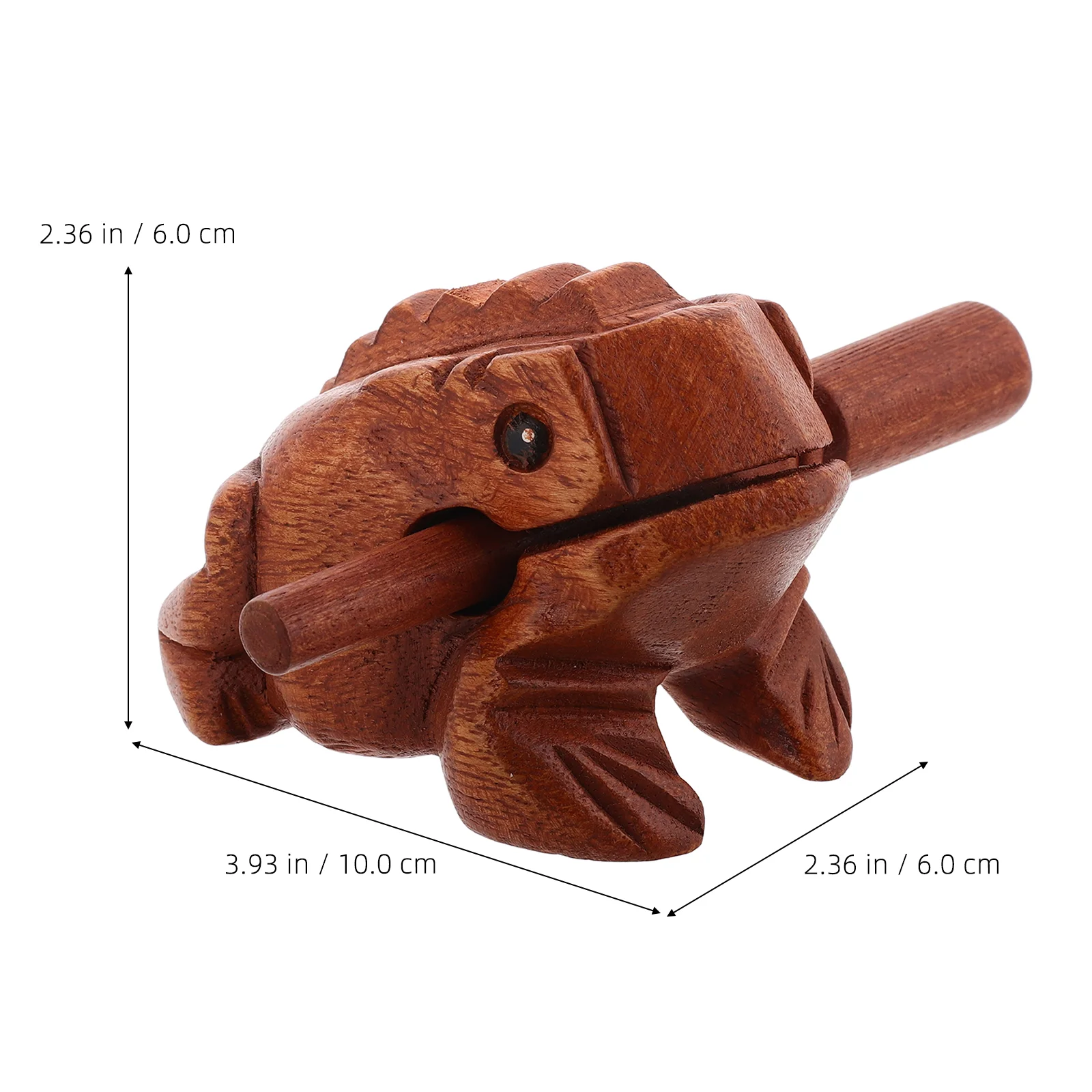 サウンドおもちゃ カエルメーカー 音楽リズムブロック 面白い楽器 ミニ ライトブラウン 子供用