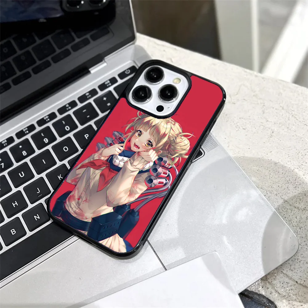 Anime My Hero Academia Toga Himiko Phone Case Strong Magnetic For IPhone 15 14 13 Pro Max 11 12 Mini Alex Mirror For Magsafe